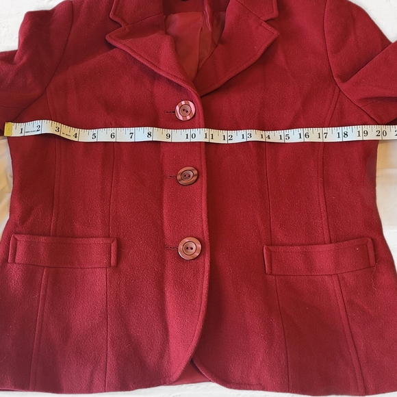 Cashmere & Wool Blend Jacket Coat Blazer by Tribal - Picture 6 of 11